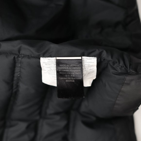 Marmot Stockholm Down Puffer Jacket Hoodie Fill Power 700 - Size XL - Black/Blue - Picture 8 of 8